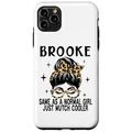 Hülle für iPhone 11 Pro Max Brooke Kostüm niedliche Definition personalisierter Name BROOKE