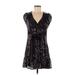 Betsey Johnson Casual Dress: Black Stars Dresses - Women's Size 6