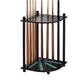 DEMCAY Pool Stick Holder Pool Cue Rack Billiard Cue Racks 8 Holes Pool Cue Racks,Wood Pool Stick Holder,Corner Floor Billiard Pool Cue Holder Pool Cue Holder Billiard Stick Holder