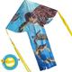 WAOCEO kites Turtle Pattern Kite Long Streamer Kite Children's Kite Set Adult Outdoor Sports Kites with Kite String Easy to Fly Stunt kite