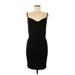 Miss Selfridge Casual Dress - Mini: Black Solid Dresses - Women's Size 8