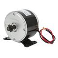 24V Electric Motor Brushed, 250W Chain for E Scooter Drive Speed Control, Small Brushed Permanent Magnet Electric Motor, Electric Scooter High Speed Motor Replacement Parts