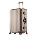 MOBAAK Suitcase Luggage Waterproof Luggage Suitcase Large Capacity Trolley Case Aluminum Universal Wheel Suitcase with Wheels (Color : A, Size : 22in)