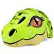 VOUNEDA Kids Cycle Helmet,Kids Safety Cycling Helmet,Kids Cartoon Dinosaur Safety Cycling Helmet with Rear LED Light 3D Animals Helmet for Skating Scooter Bike Girls Boys Gifts