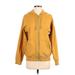 Eddie Bauer Zip Up Hoodie: Gold Tops - Women's Size X-Small