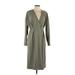 H&M Casual Dress: Green Dresses - Women's Size 12