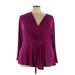 Lane Bryant Casual Dress: Burgundy Dresses - Women's Size 26 Plus