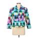 Lafayette 148 New York Jacket: Purple Batik Jackets & Outerwear - Women's Size 6