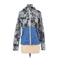 The North Face Windbreaker Jacket: Blue Graphic Jackets & Outerwear - Women's Size X-Small