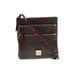 Dooney & Bourke Leather Crossbody Bag: Brown Bags