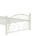 Winston Porter Ryuzo Metal Open-Frame Bed Metal | 38.75 H x 78 W in | Wayfair 76A3924D7E074F29A588880EF4A4DD31