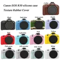 Textur Canon R50 Silikon Kamera tasche Abdeckung Hauts chutz für Canon EOS R50