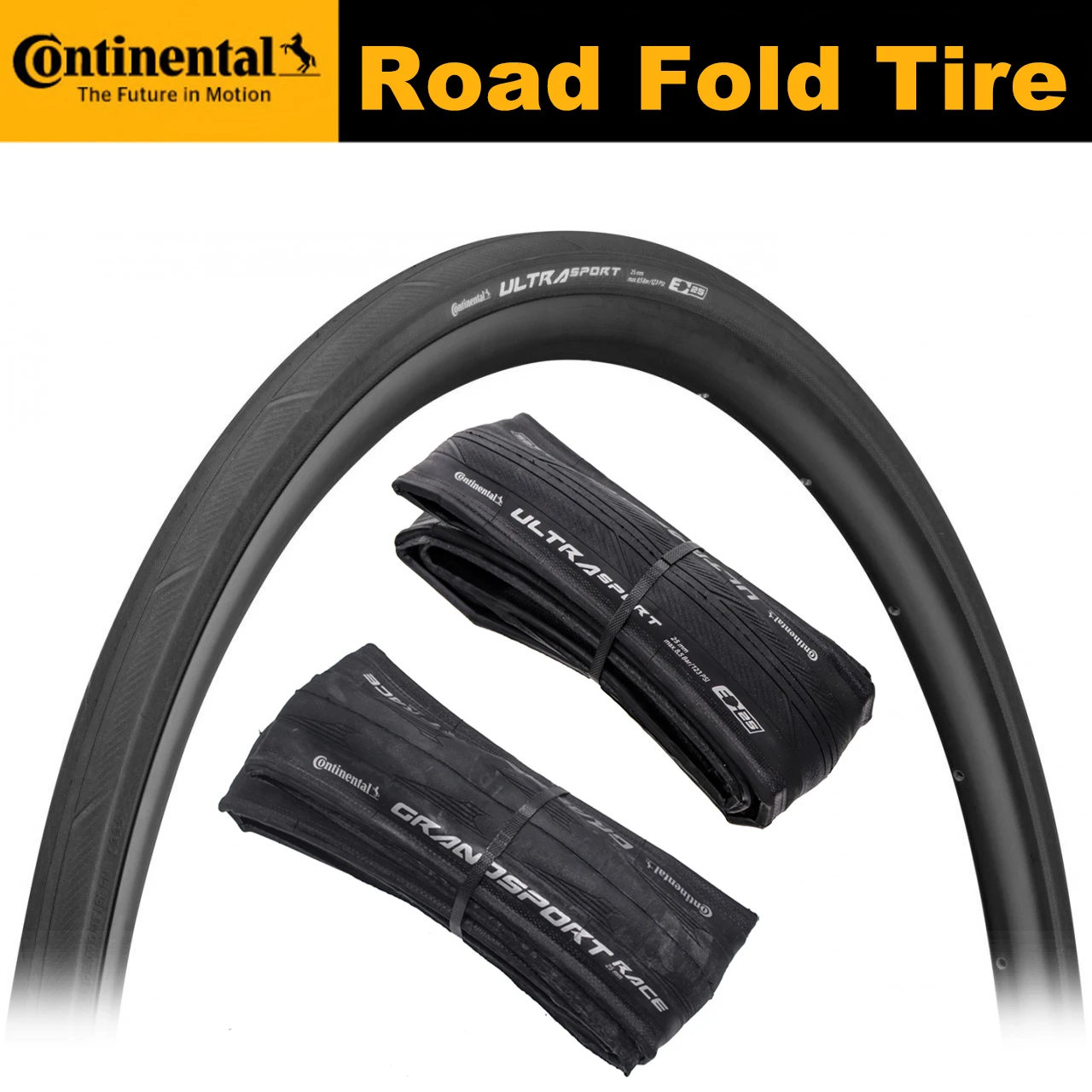 Continental ULTRA SPORT III 700*25/28/30C pneu de vélo de route pneus de vélo pliables Grand Sport course Prix pneu Tube pliant pneu