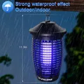 Lampe anti-moustiques d'extérieur Monténégro d'insectes étanche à la pluie 4500V choc