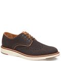 Johnston & Murphy Upton Knit Wingtip - Mens 13 Brown Oxford Medium