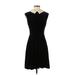 Betsey Johnson Casual Dress - A-Line: Black Dresses - Women's Size 4