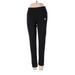 Adidas Track Pants - Mid/Reg Rise: Black Activewear - Women's Size Small