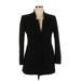 Zara Basic Jacket: Black Jackets & Outerwear - Women's Size X-Large