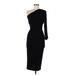 Riller & Fount Casual Dress - Midi: Black Dresses - Women's Size Medium