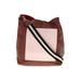 Frances Valentine Leather Crossbody Bag: Pink Color Block Bags