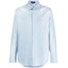Allover Cotton-jacquard Shirt - Blue - Versace Shirts