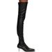 Black Spike Over-the-knee Boots - Black - Proenza Schouler Boots