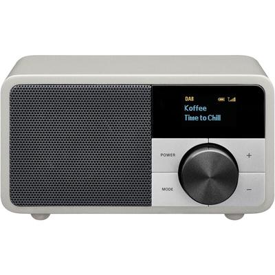Sangean - Genuine Mini DDR-7 Tischradio dab+, ukw aux, Bluetooth® Silber Image