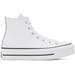 White Chuck Taylor All Star Lift Leather Sneakers