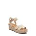 Audrey Ankle Strap Espadrille Platform Wedge Sandal