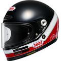 Shoei Glamster 06 Abiding Helm, schwarz-weiss-rot, Größe XS