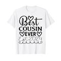 Lustige Cousin Crew Matching Fam Best Cousin Since 2024 Family T-Shirt