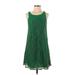 Leifsdottir Casual Dress: Green Dresses - Women's Size 0