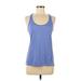 Active by Old Navy Active Tank Top: Blue Activewear - Women's Size Medium