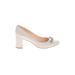 Karl Lagerfeld Paris Heels: Ivory Shoes - Women's Size 7 1/2