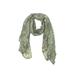 Giorgio Armani Scarf: Green Acid Wash Print Accessories