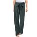 knqrhpse Wide Leg Pants For Women Linen Pants Plus Tightness Pocket For Women Trousers Pants Pants White Size Plus Size Pants Pants For Women Dark Gray XXL