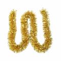 iOPQO Room Decor Home Decor Garlands Christmas Tree Decorations. Thick Thin Metallic Streamers Xmas Garland Holiday Christmas Decorations Home Indoor Outdoor Party Supplies 4 Pack Home Essentials