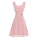 knqrhpse For Women Midi Dresses For Women Party Ball Women Bridesmaid Formal Gown Prom High-waist Dress Wedding Women s Dress Womens Dresses Pink Dress 4XL