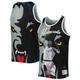 Men's Mitchell & Ness Kevin Garnett Black/Gray Minnesota Timberwolves Sublimated Player Tank Top