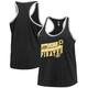 Women's Majestic Black Pittsburgh Pirates Plus Size Believe In Greatness Tank Top