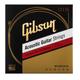 Gibson 80/20 Bronze Coated Medium Acoustic Strings 13-56