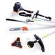 FUXTEC 4in1 Petrol Multitool - pruner, hedge trimmer, brush cutter, gras trimmer