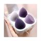 (Purple) 4Pcs/Box Dry Wet Makeup Sponge Blender Super Soft Beauty Egg