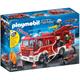 Playmobil City Action 9464 Fire Engine Light Sound Working Water Cannon 138piece
