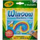 Crayola Washable Window Markers-Assorted Colors 8/Pkg