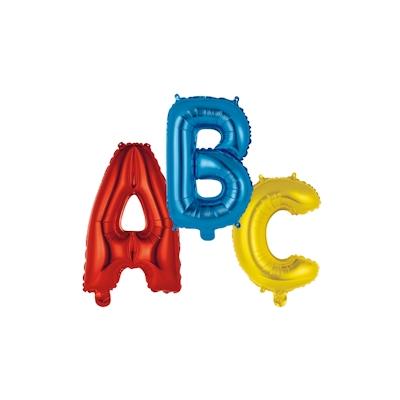 Folienballon Buchstaben ABC Einschulung Schulanfang