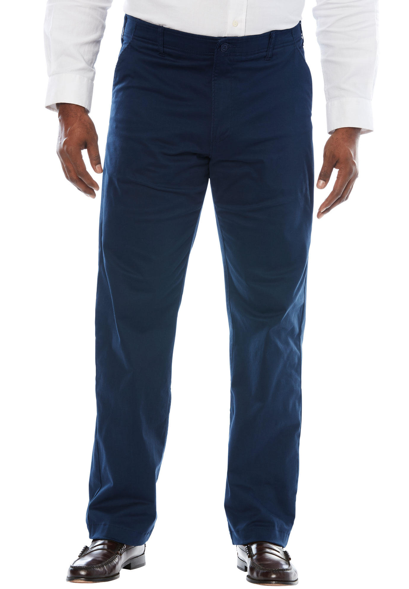 Men's Big & Tall Extreme Comfort Pants by Lee in Navy (Size 44 29)