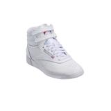 Women's Freestyle Hi High Top Sneaker by Reebok in White (Size 8 1/2 M)