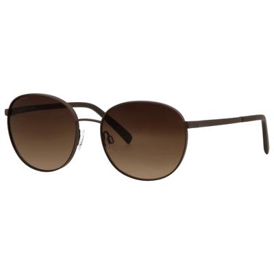 Sonnenbrille MARC O'POLO "505115", Damen, chocolate matt, metallic, klassisch, Brillen, Form rund, Logoschriftzug auf Bügel und Glas, Polyamid UV 400 Image