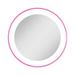 Mini LED Lighted Spot Mirror by Zadro Products Inc. in Pink